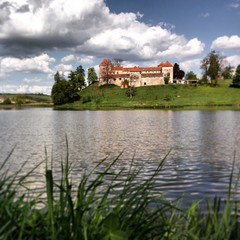 Old castle near Lake