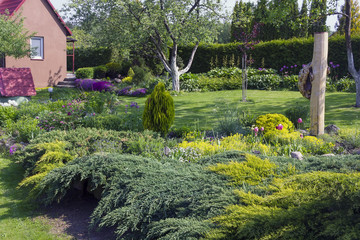 Fine European garden