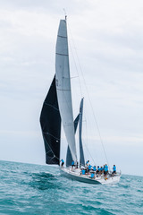 Naklejka premium SAMUI REGATTA 2015, THAILAND - MAY 26 : Event at Chaweng beach ,
