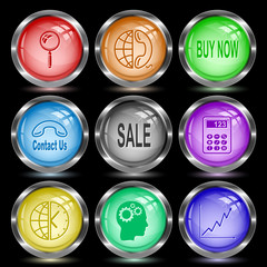 magnifying glass, globe and phone, buy now, contact us, sale, ca