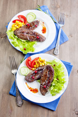 Fried beef