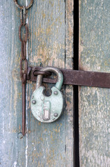 Old padlock