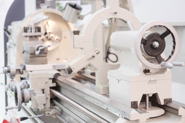 The image of metal-working machine