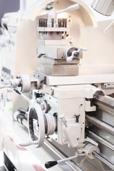 The image of metal-working machine