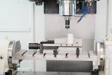 The image of metal-working machine
