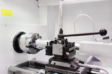 The image of metal-working machine