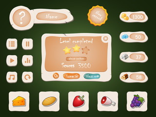 game interface illustration