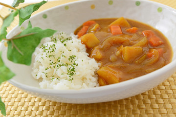 おいしそうなカレーライス