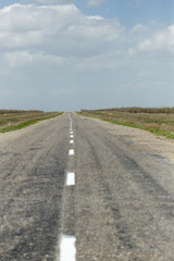 asphalt road