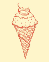 Ice cream design 