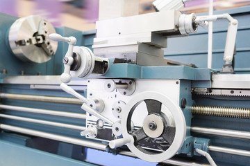 The image of metal-working machine