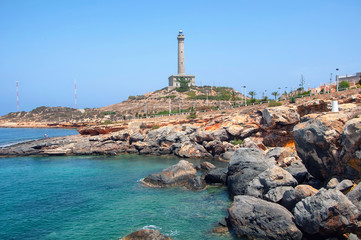 Fototapeta premium Coastline of Costa Calida in Murcia region, Spain