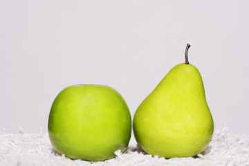 Apple and pear