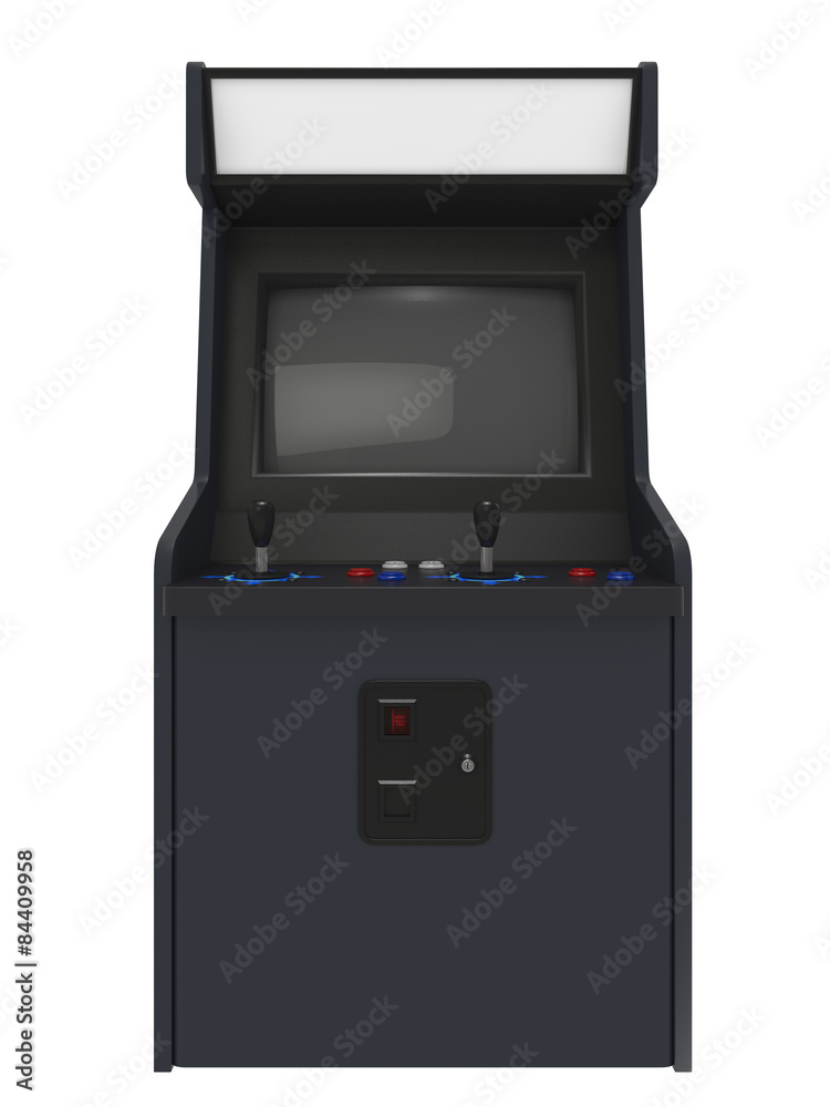 Wall mural Arcade Machine Front View