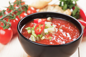 Gazpacho tomato soup