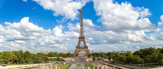  Panoramic view of Eiffel Tower in Paris © Sergii Figurnyi
