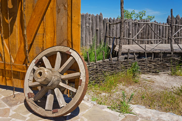 Fototapeta premium wagon wheel