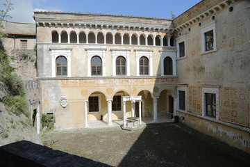 Fototapeta premium Massa, Castello Malaspina, Toscana, Versilia