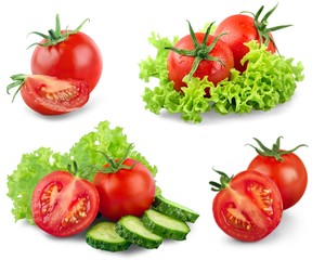 Fototapeta na wymiar Tomato, fruit, fresh.