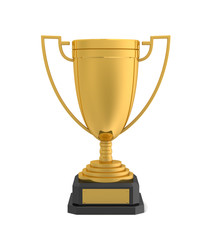 gold trophy award cup