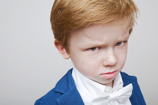 ‘hild in a bad mood