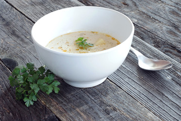 organic potato soup