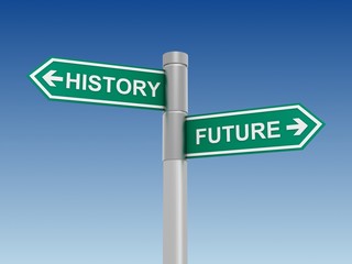 Obraz premium history future