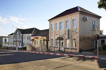 Street in Hlybokaye. Belarus