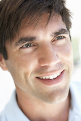 Obraz premium Portrait Of Relaxed Young Man