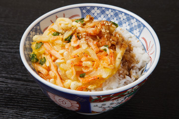 かき揚げ丼