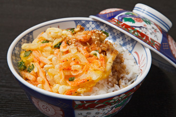 かき揚げ丼