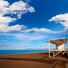 Almeria Cabo de Gata San Miguel beach lifeguard