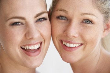 Portrait Of Two Young Women