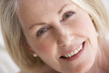 Portrait Of Smiling Senior Woman