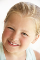 Portrait Of Smiling Young Girl