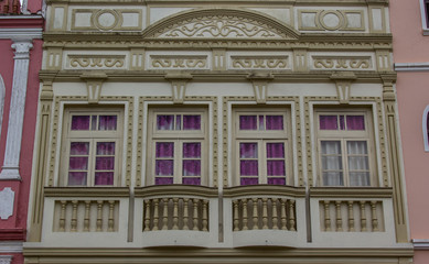 Fototapeta premium Fachada de construção antiga