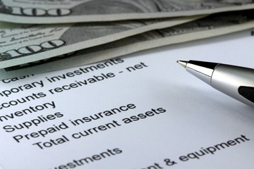 Business accounting profit statement