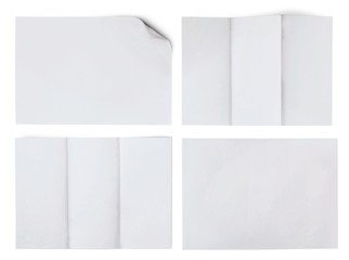Paper, letterhead, white.