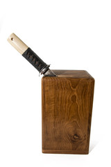 Knife in a Wooden Box