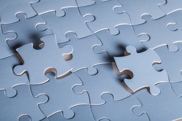 Puzzle, closeup, nobody.