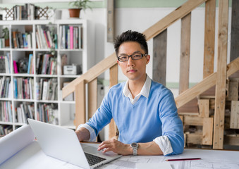 Portrait of young businessman