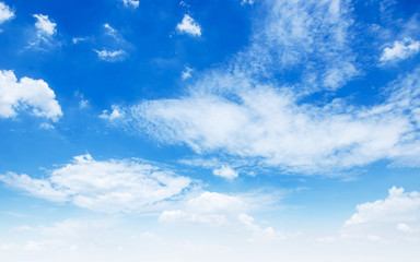 Obraz premium blue sky with clouds