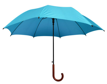 Umbrella - Light Blue isolated