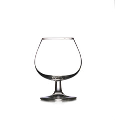 Empty wine glass. isolated on a white background