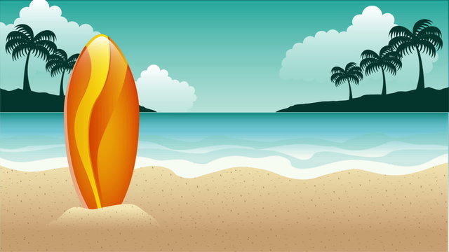 Surf, Video animation