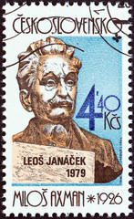 Composer Leos Janacek (Czechoslovakia 1982)