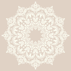 Orient Abstract Vector Pattern