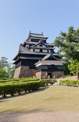 Fototapeta na wymiar Matsue castle (1611) in Matsue, Shimane prefecture, Japan