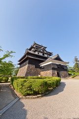 Matsue castle (1611) in Matsue, Shimane prefecture, Japan
