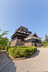 Fototapeta na wymiar Matsue castle (1611) in Matsue, Shimane prefecture, Japan